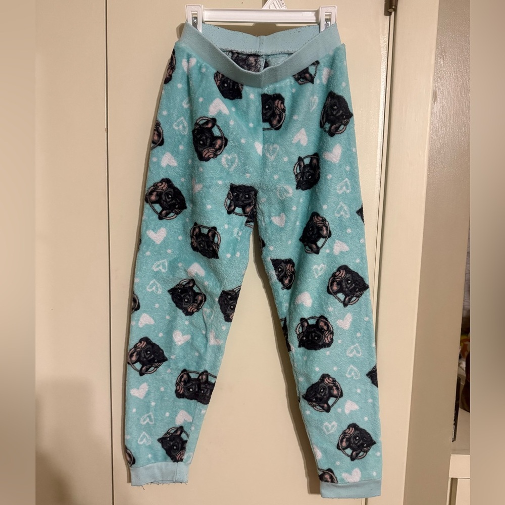 Adorable Dog Print Pajama Pants